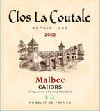 Clos La Coutale 2022* - Premier millésime certifié Bio - Le carton de 6 bouteilles 75cl
