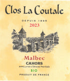 Clos La Coutale 2023* Bio - Le carton de 6 bouteilles 75cl